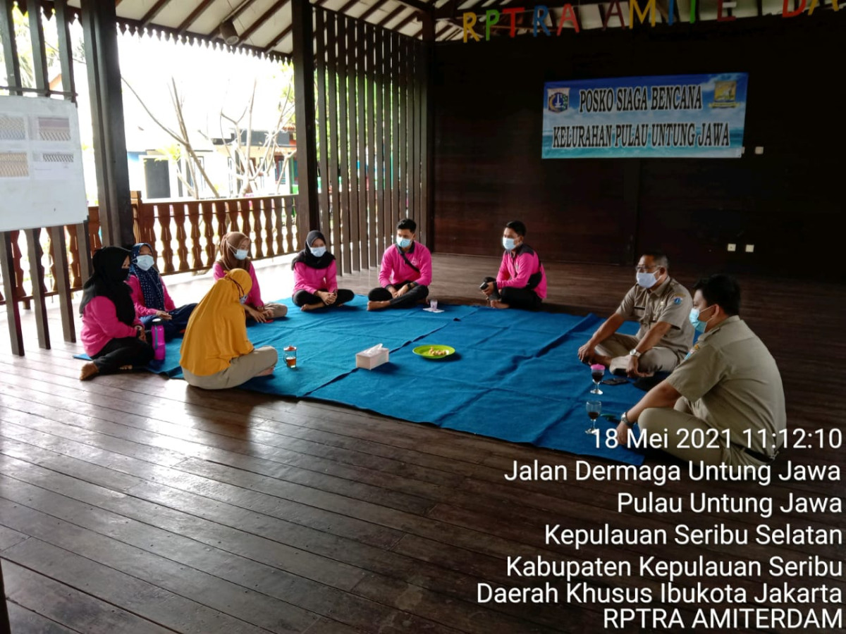 PEMBINAAN KASIE KESRA PULAU UNTUNG JAWA